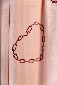 Chained hearts palazzo pants