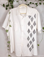 Load image into Gallery viewer, Retro Diamonds Button Up