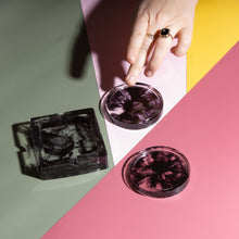 Load image into Gallery viewer, Smokey Black Ashtray and Coasters