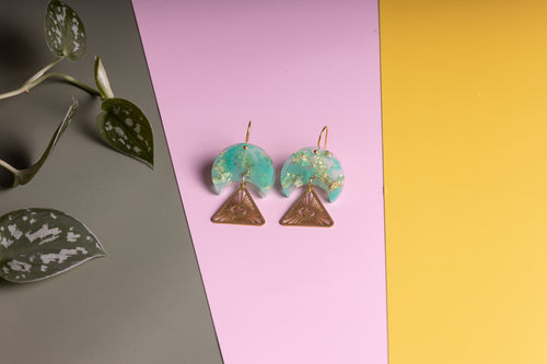 Mint Illuminati Confirmed Earrings