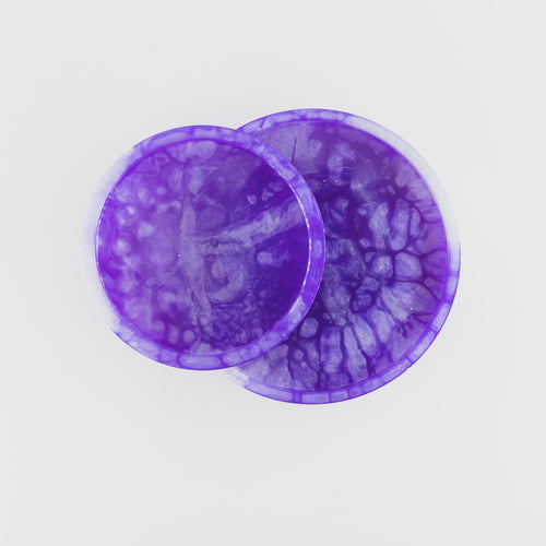 Purple Nerple Coaster Set