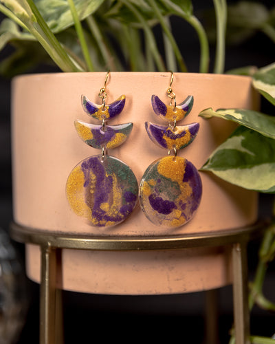 Spring of ‘79 Moon Phase Earrings